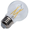 SATCO S21221 - 5.5W G16.5 LED Globe Bulb | Clear 3000K E26