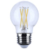 SATCO S21221 - 5.5W G16.5 LED Globe Bulb | Clear 3000K E26