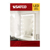 SATCO S21231 - G25 LED Globe Light Bulb – 4.5W, 3000K Warm White, 120V