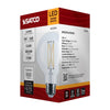 SATCO S21234 - 6W G25 Clear LED Bulb – 2700K Warm White, 120V