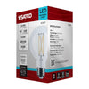 SATCO S21237 - 6W G25 Clear LED Globe Bulb 5000K 120V