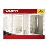 SATCO S21246 - LED G25 Globe Bulb, 3000K Soft White, 2-Pack