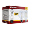 SATCO S21246 - LED G25 Globe Bulb, 3000K Soft White, 2-Pack