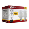 SATCO S21247 LED A19 Light Bulbs, 6W 2700K Warm White, 120V, 2-Pack