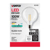 Satco S21259 - 8W G40 LED Bulb, 4000K, E26 Base, 120V - Clear