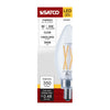 SATCO S21265 - 4W, B11 LED Bulb,  3000K,  E12, 120V - Clear