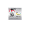 SATCO S21265 - 4W, B11 LED Bulb,  3000K,  E12, 120V - Clear