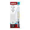 SATCO S21268 - 4W LED B11 Bulb, 5000K, E12, 120V - Clear