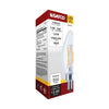Satco S21274 5.5W B11 LED Bulb, 3000K Warm White, Clear Glass, E12 Candelabra Base, 120V, - Clear