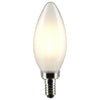 SATCO S21825 - 4W, B11 LED Bulb, E12 Base, 3000K, 120V - Frosted - 4-Pack