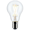 SATCO S21872 - 5.5W A15 Clear LED Bulb – 2700K Warm White, E17 Base, 2-Pack