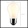 SATCO S21874 - 5.5A15/FR/LED/927/E26/2CD