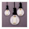 SATCO S21875 4W G16.5 LED Globe Light Bulb, Clear, 5000K Daylight, E12 Candelabra Base, 120V, 2-Pack