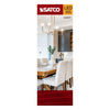 SATCO S29877 - LED B11 Bulb, 4.5W, 2700K Warm White, E12 Base,120V - Clear