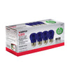 Satco S8023 - S14 LED Filament - Blue Bulb - 1W - 120V - E26 Base - (4 Pack)