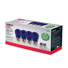 Satco S8023 - S14 LED Filament - Blue Bulb - 1W - 120V - E26 Base - (4 Pack)