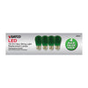 Satco S8024 - S14 LED Filament - Green Bulb -1W - 120V - E26 Base - 4 Pack