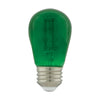 Satco S8024 - S14 LED Filament - Green Bulb -1W - 120V - E26 Base - 4 Pack