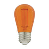 Satco S8026 - S14 LED Filament - Orange Bulb - 1W - 120V - E26 Base - 4 Pack
