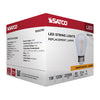 Satco S8027R1 - S14 LED String Light - 1W - 120V - 2200K - Clear - 4 Pack
