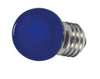 Satco S9162 1.2W S11 LED Sign Bulb, Ceramic Blue, E26, 120V