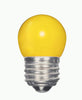 Satco S9166 1.2W S11 LED Sign Bulb – Ceramic Yellow, E26, 120V