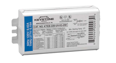KEYSTONE-KTEB-226-UV-RS-DW- COMPACT FLUORESCENT ELECTRONIC BALLAST