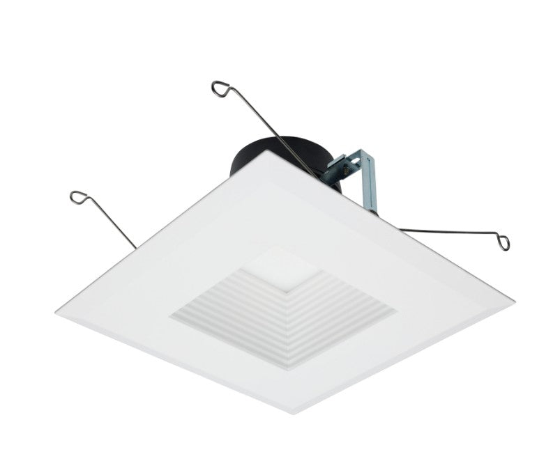 Satco S11885 13.5W 5/6-Inch LED Square Retrofit Downlight – 5CCT Selectable, White, Dimmable