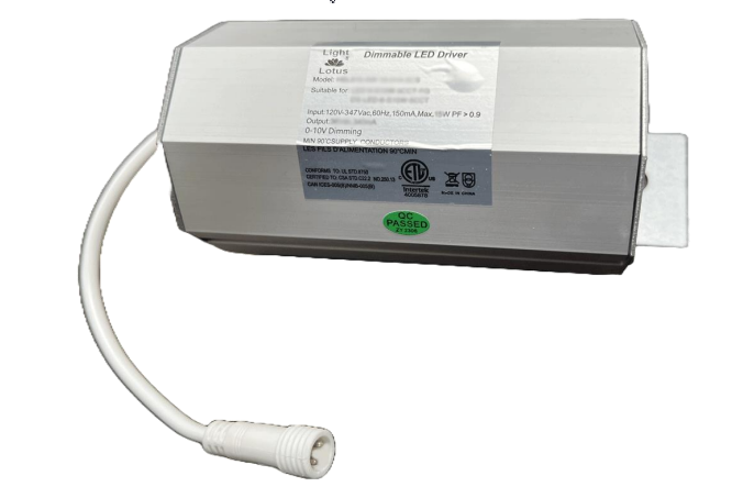 Lotus HBL012-AW-10-01L 0-10V LED Driver | 11W/12W 2-Prong Fixture Power
