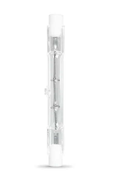 Feit BPQ150T3/CL/S/2/HDRP 150W T3 Halogen Bulb – 2700K R7 Base (2-Pack)