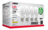 Satco S12438 A19 Soft White LED Light Bulbs – 11W, 2700K, 90 CRI, 120V, 4-Pack
