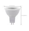 Satco S21742 MR16 LED Bulb 12V – 3000K, 2-Pack