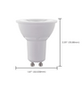 Satco S21743 GU10 LED Bulb – 5.5W 3000K 40° MR16 (2-Pack)