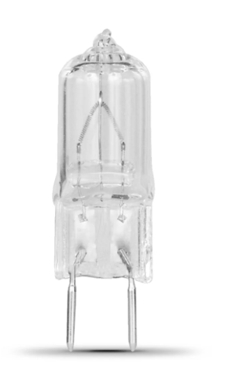 Feit BPQ50/8.6/RP 50W 3000K Halogen Replacement Bulb – GY8.6 Bi-Pin Base