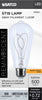 SATCO S11527 6W ST19 Clear LED Vintage Filament Light Bulb – 2700K Warm White