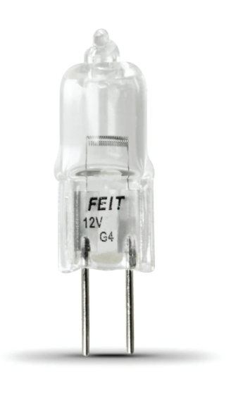 Feit BPQ10T3/RP 10W G4 T3 Halogen Bulb – Warm White 3000K
