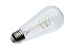 SATCO S10520 ST19 Clear LED Filament Bulb – 6W, 2700K