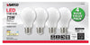 Satco S12439 A19 Soft White LED Light Bulbs – 11W, 3000K, 90 CRI, 120V, 4-Pack