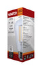 SATCO S12154 8W ST19 LED Bulb – 3000K Warm White, E26 Clear Glass