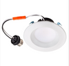 Topaz RTL/400WH/7W/CTS 12-Pack 4" LED Downlights – 6.5W CCT Selectable, Smooth Trim