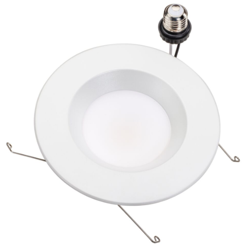 Topaz RTL/600WH/9W/CTS 6" Color Selectable LED Downlight – 6PK, 9W, Smooth Trim
