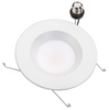 Topaz RTL/600WH/9W/CTS 6" Color Selectable LED Downlight – 6PK, 9W, Smooth Trim