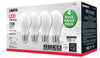Satco S12439 A19 Soft White LED Light Bulbs – 11W, 3000K, 90 CRI, 120V, 4-Pack