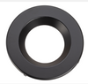 Topaz RTL4-TRIM-BL-S 4" Recessed Lighting Trim – Black Smooth Ring