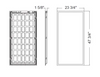 Halco FPL-24-LS-CS-UNV24  LED  2X4 Flat Panel Light – Dimmable, Selectable from 3500K, 4000K, or 5000K CCT