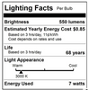 Sunlite 45163-SU 7W Dimmable LED MR16 Bulbs, 3000K Soft White (6-Pack)