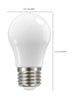 Satco S12439 A19 Soft White LED Light Bulbs – 11W, 3000K, 90 CRI, 120V, 4-Pack
