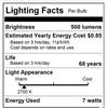 Sunlite 40385-SU LED Bulbs Dimmable PAR16 – 7W 2700K Warm White (6-Pack)
