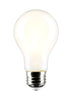 Satco S12466 8W A19 LED Bulbs 2700K Soft White 4-Pack