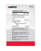 Satco S21253 6W G40 LED Globe Light Bulb – Clear E26, 3000K Soft White, 500 Lumens